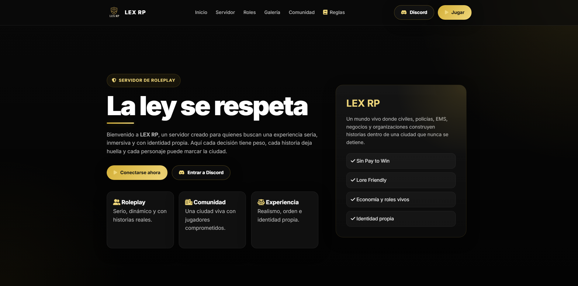 Proyecto LEX RP